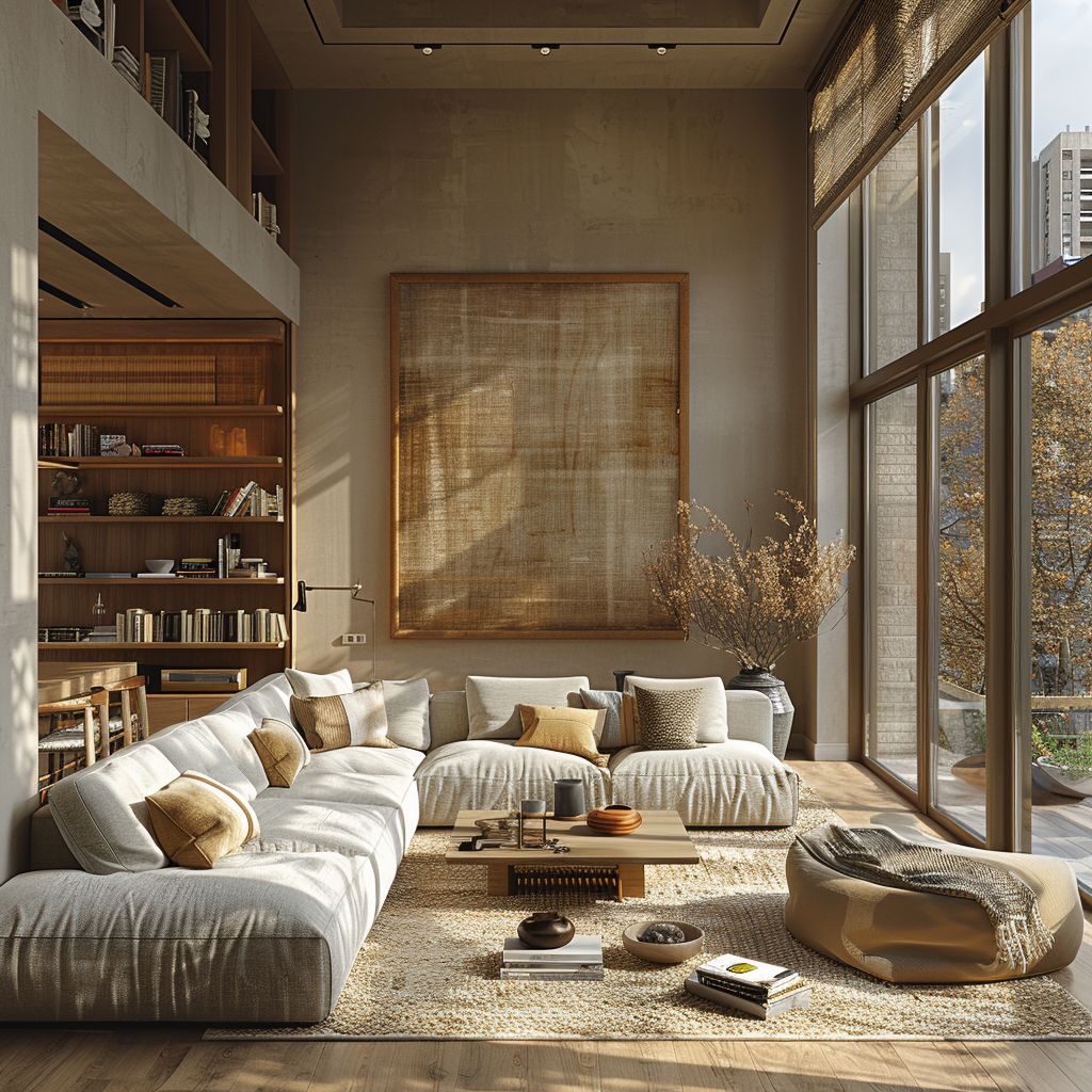Imagine stepping into this serene, light-filled haven, where warm neutrals and cozy accents spark both creativity and relaxation. Would you ever wa...