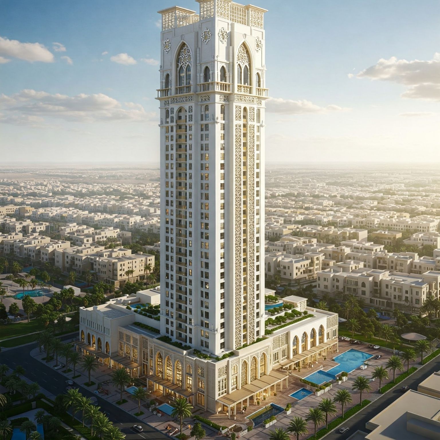 Dubai’s modern landscape was strongly influenced by British planners and Western architectural trends 🏗️—but imagine a contemporary vision that ful...