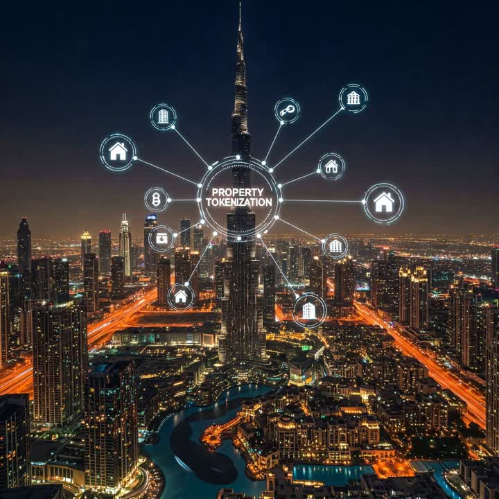 🇦🇪 Dubai Pioneers Real Estate Tokenization with a $16B Market Forecast by 2033