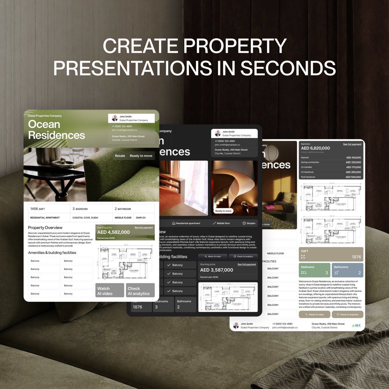 Your client wants options. Unrealty presents all of them - in one place.