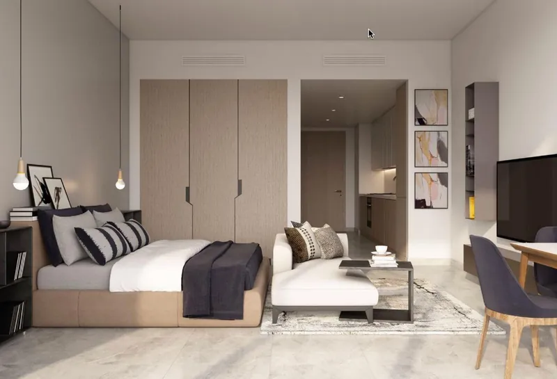 Furnished Studio|Peninsula Two|Burj & Canal View