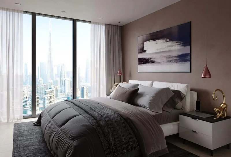 High-Floor 1BR | Furnished | Burj & Canal View