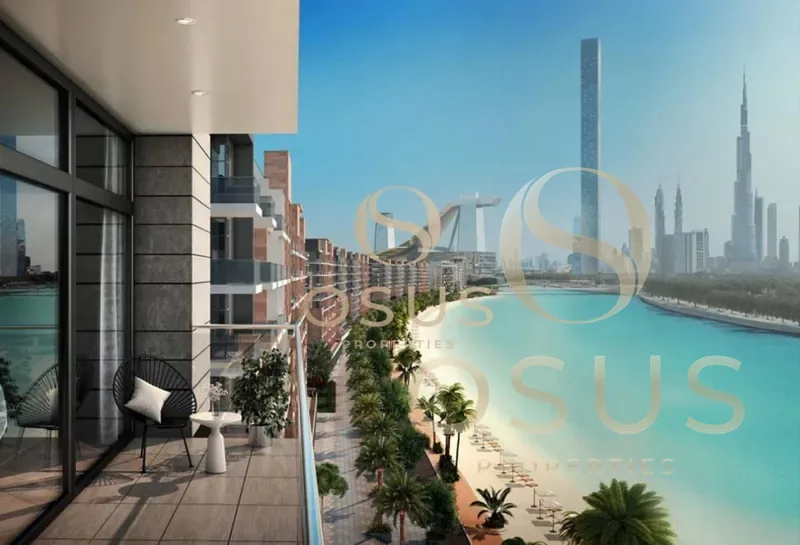 Elegant Studio | Lagoon & Burj Khalifa Views