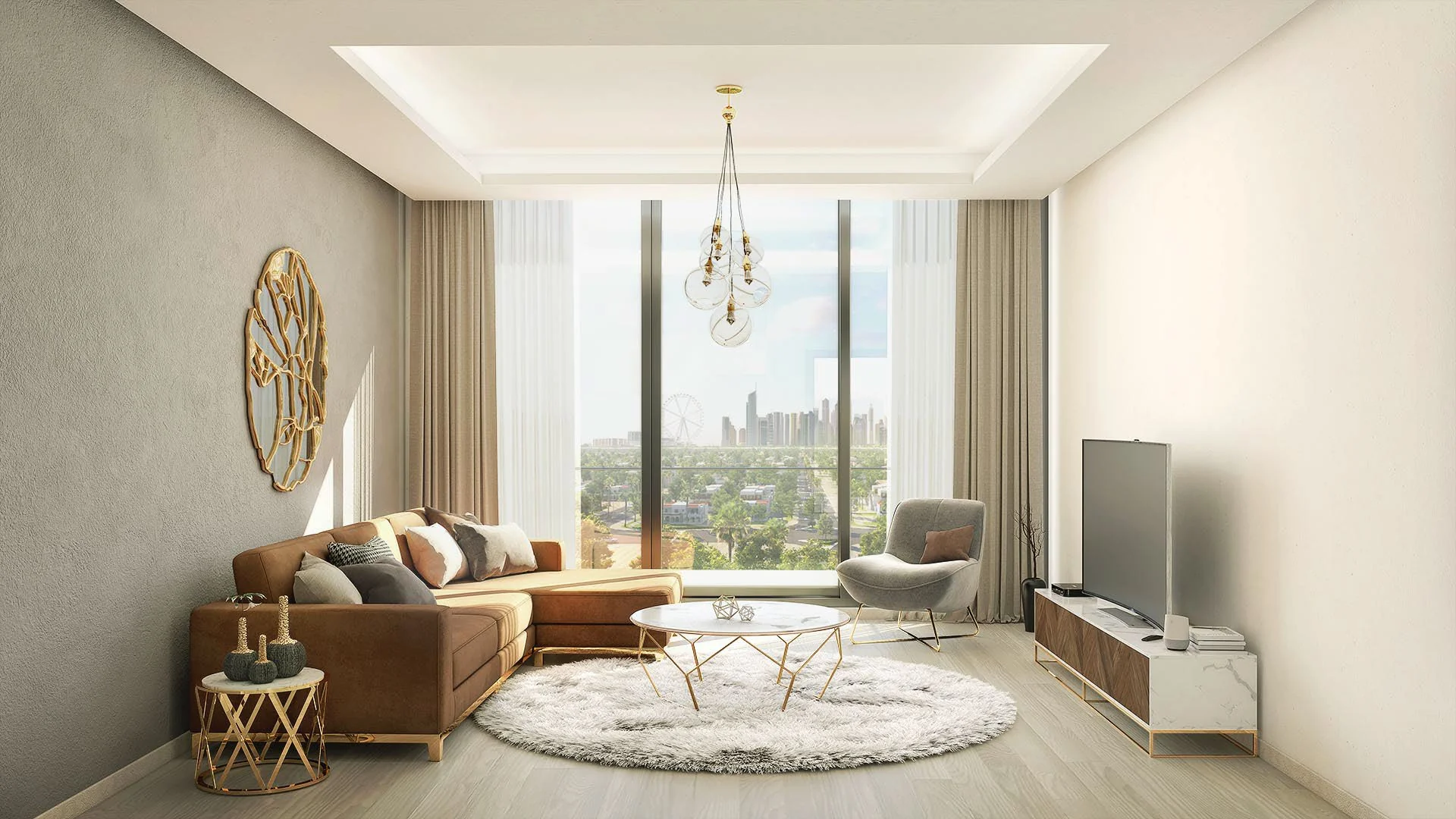 One-, two- and three-bedroom homes