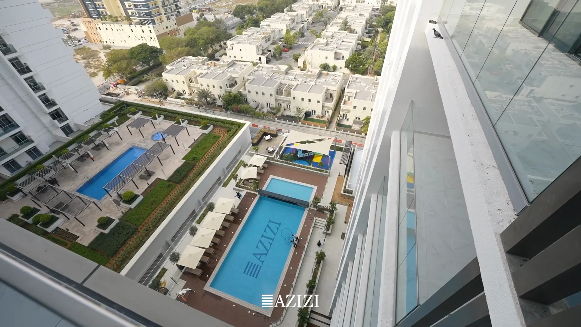 Separate pools for adults and children