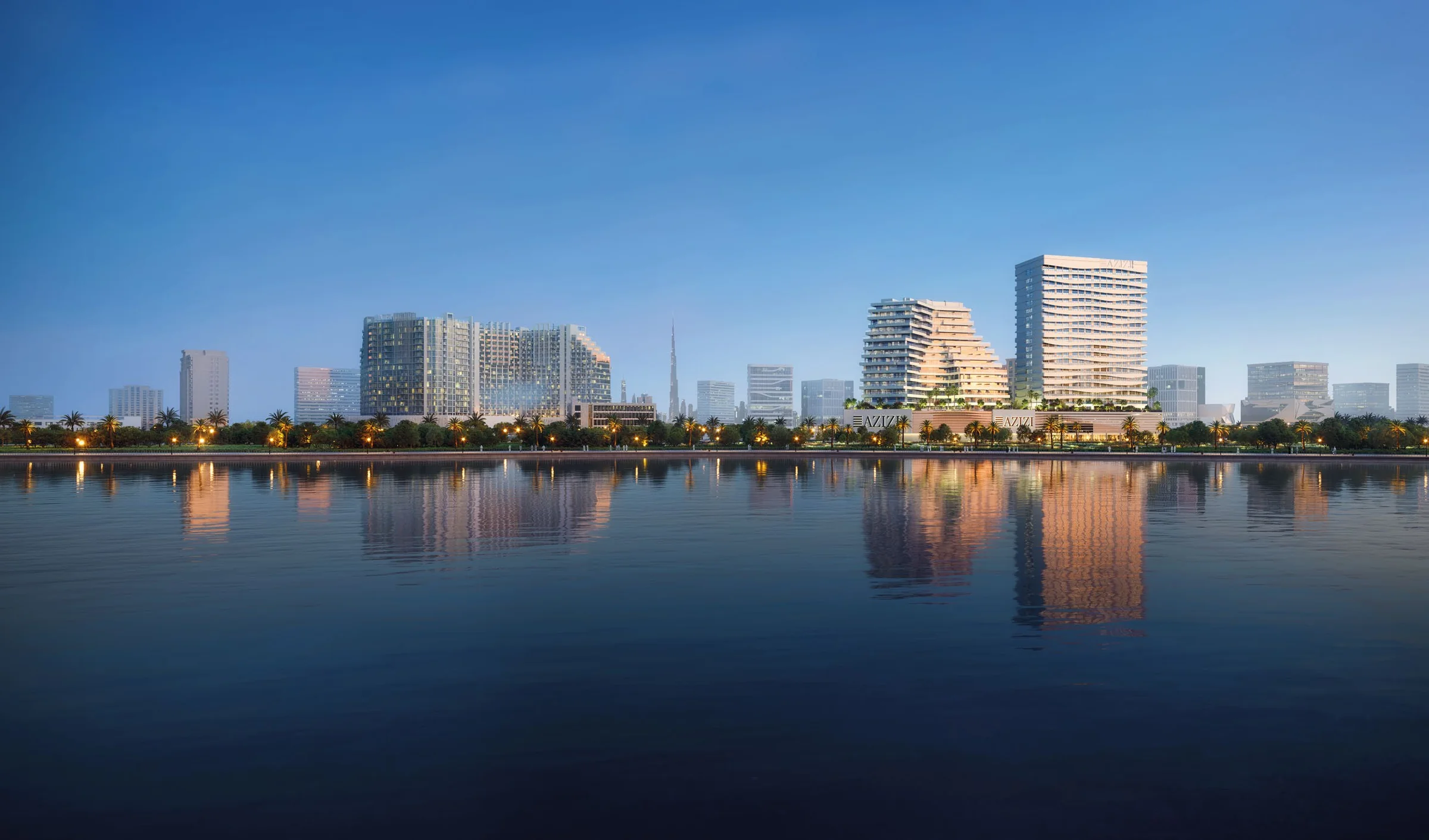 On the edge of Dubai Creek