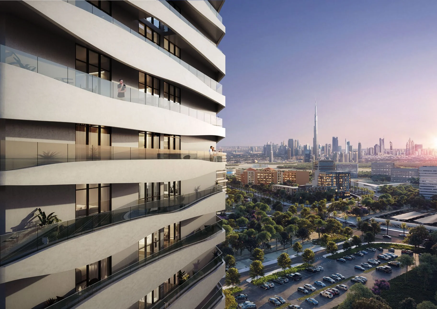 Connected by Al Khail Road