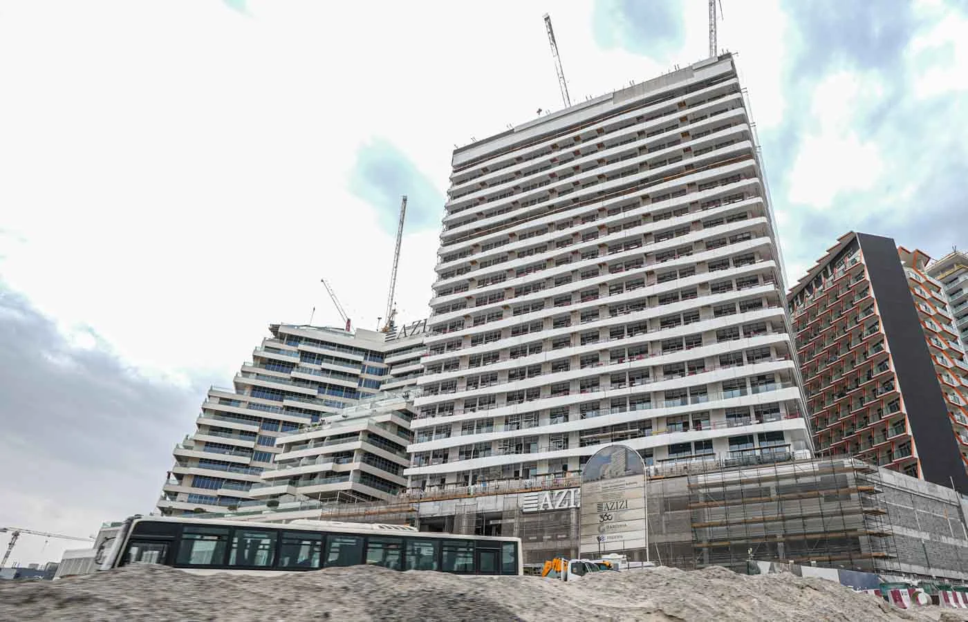 Construction under way