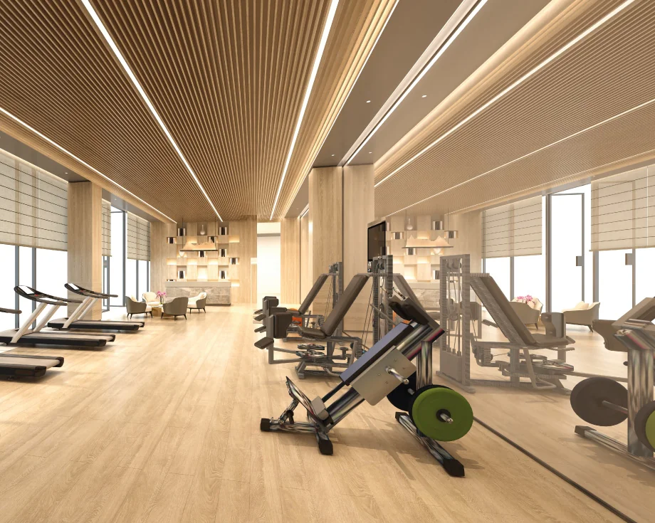 Separate gyms for men and women