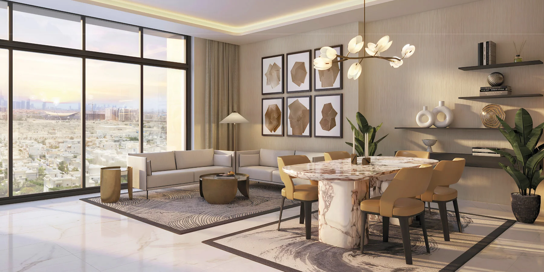 European-inspired interiors