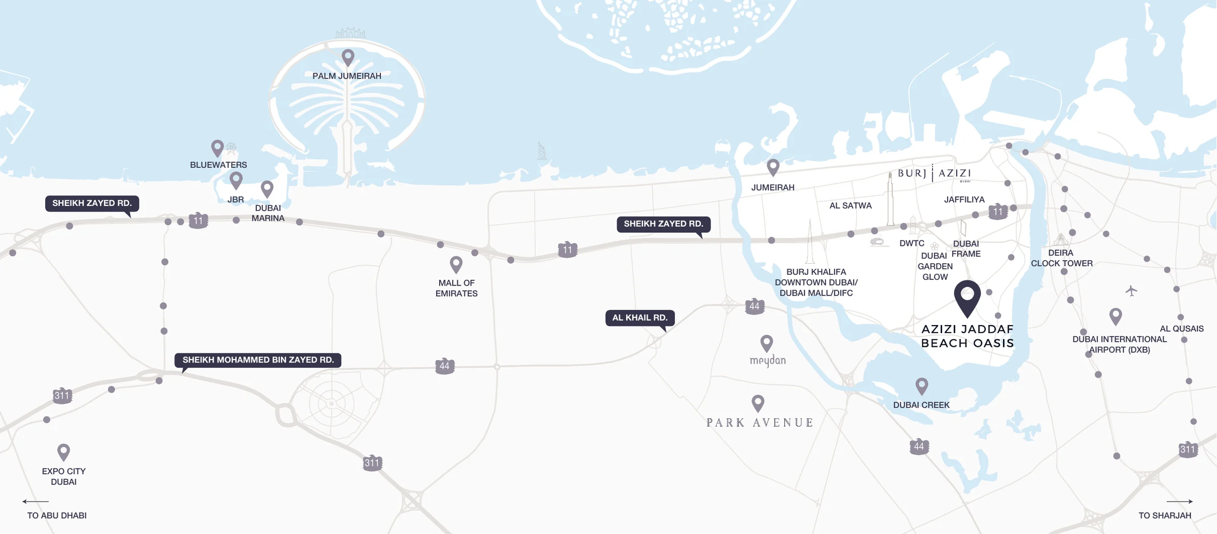 Ten minutes to Downtown, DWTC and the airport