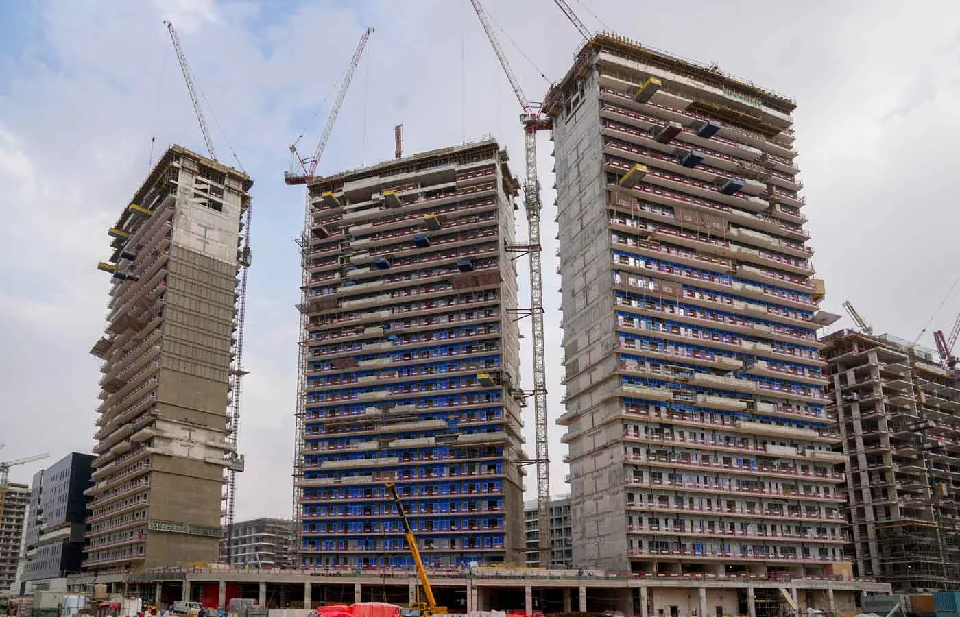 Construction well advanced