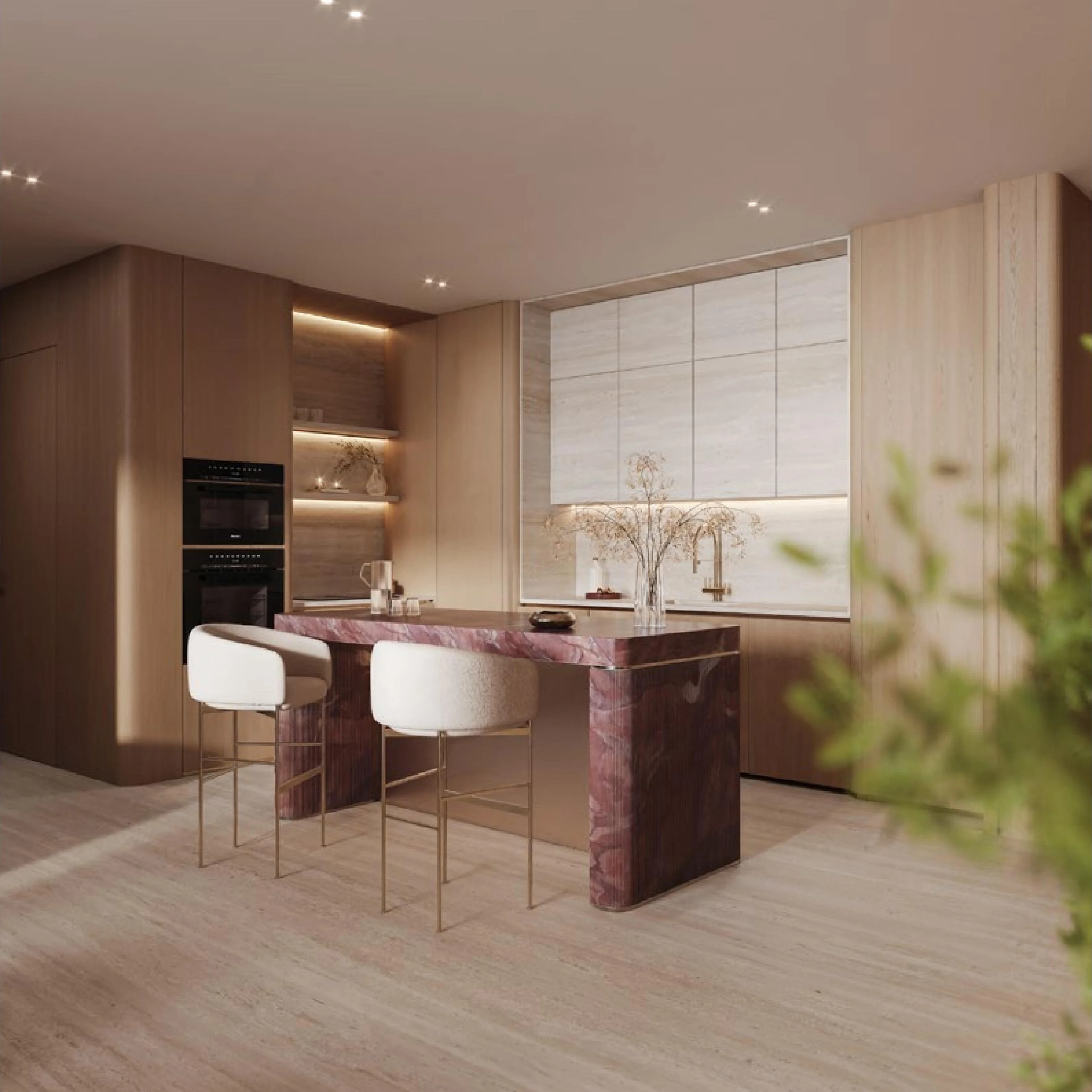 Eight documented apartment layouts
