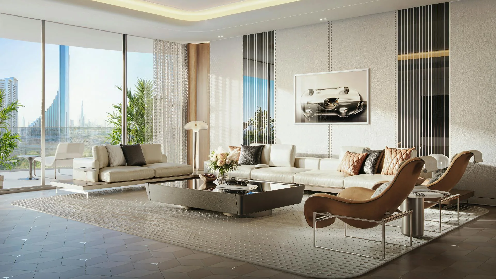 Studios to three bedrooms