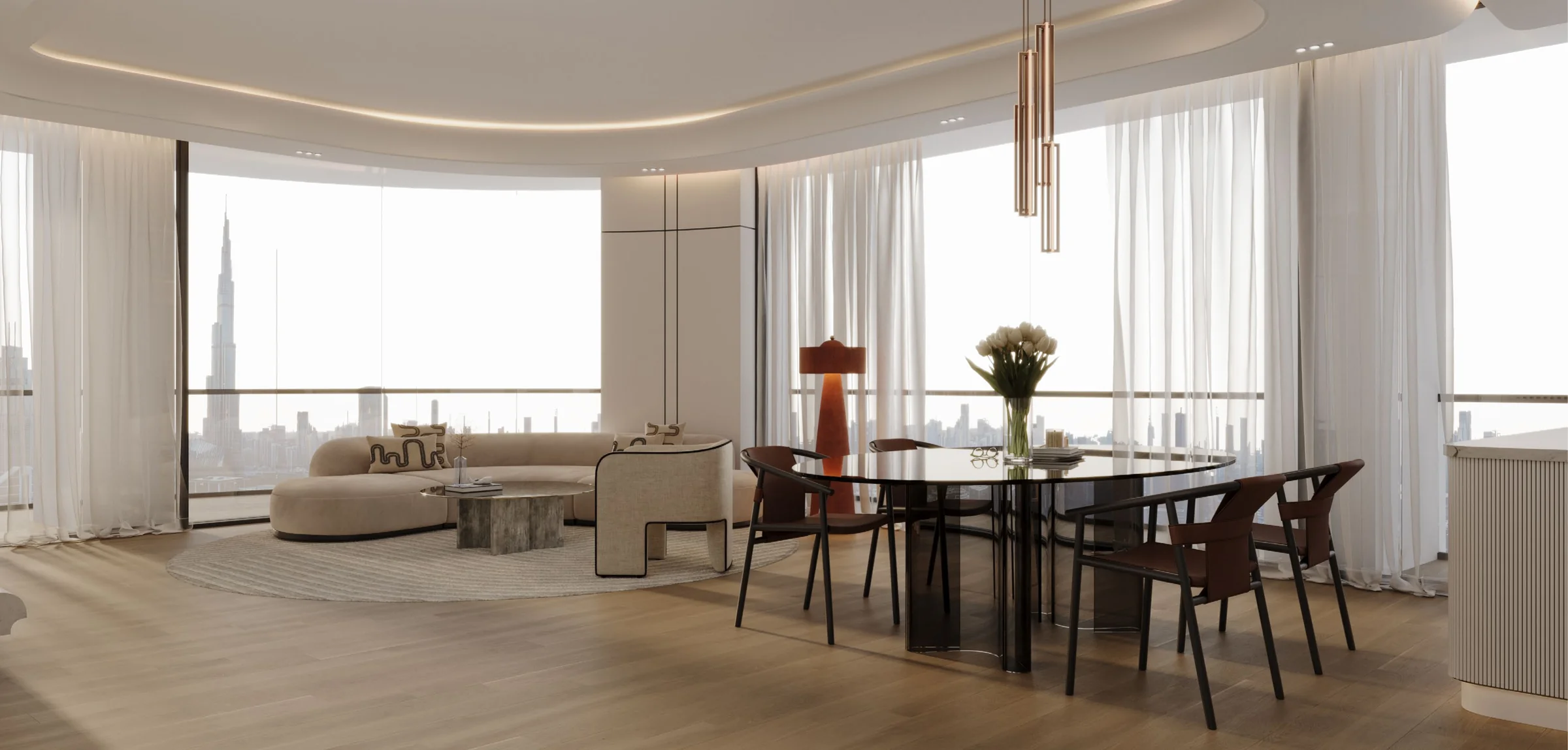 Studios to three-bedroom homes