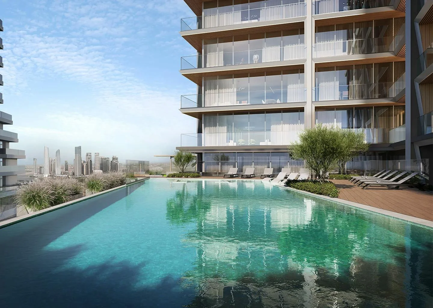 Pools and fitness spaces