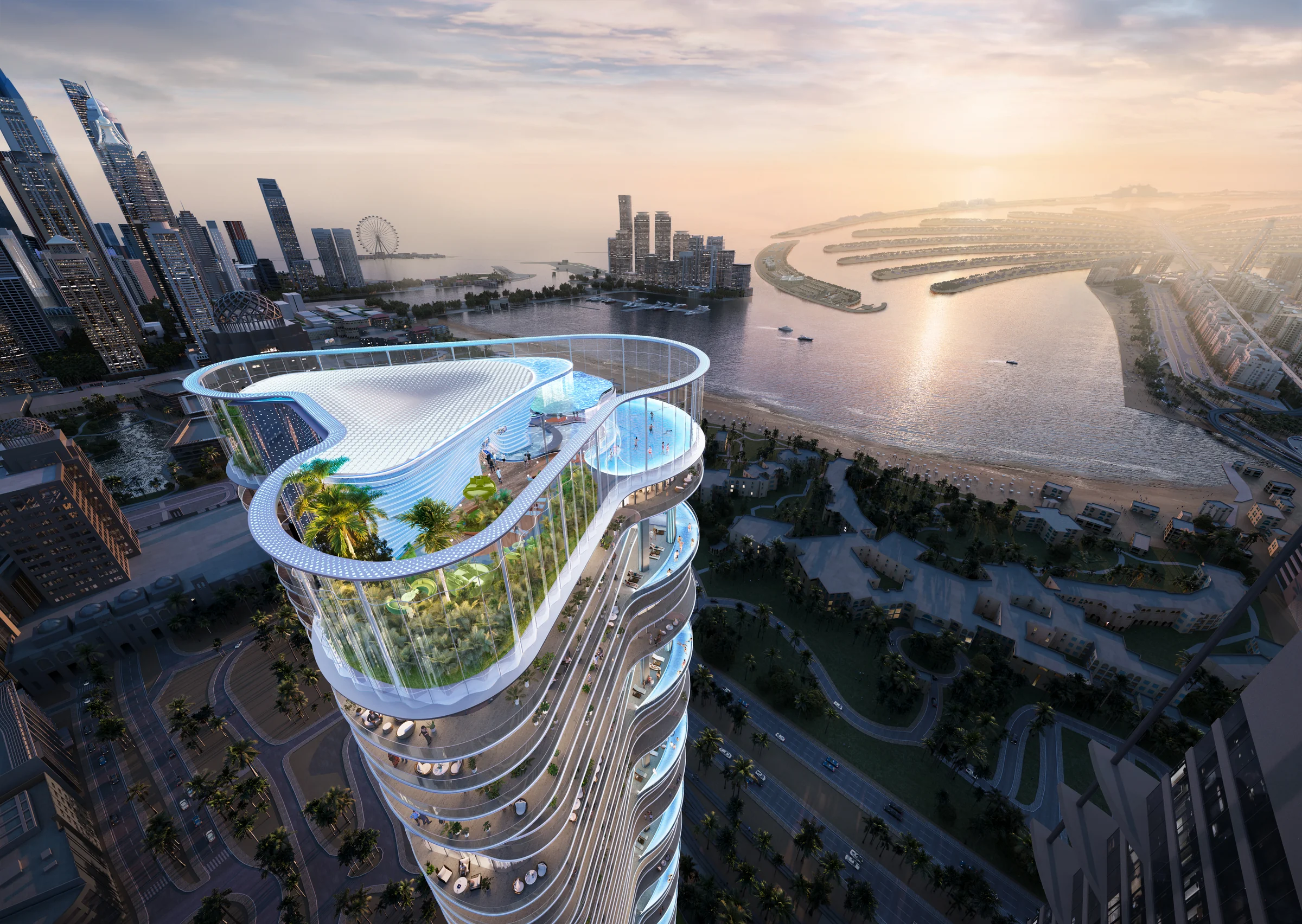 Facing Palm Jumeirah