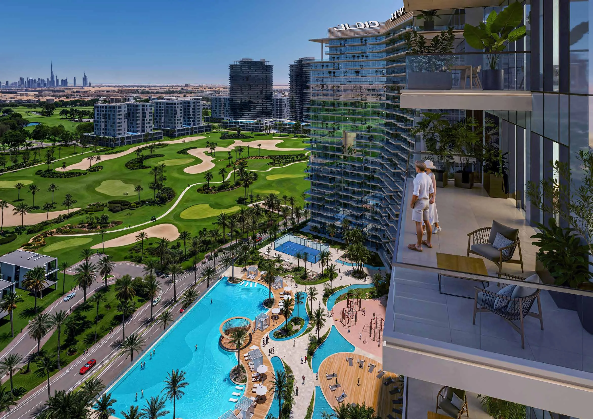 Golf and lagoon outlooks