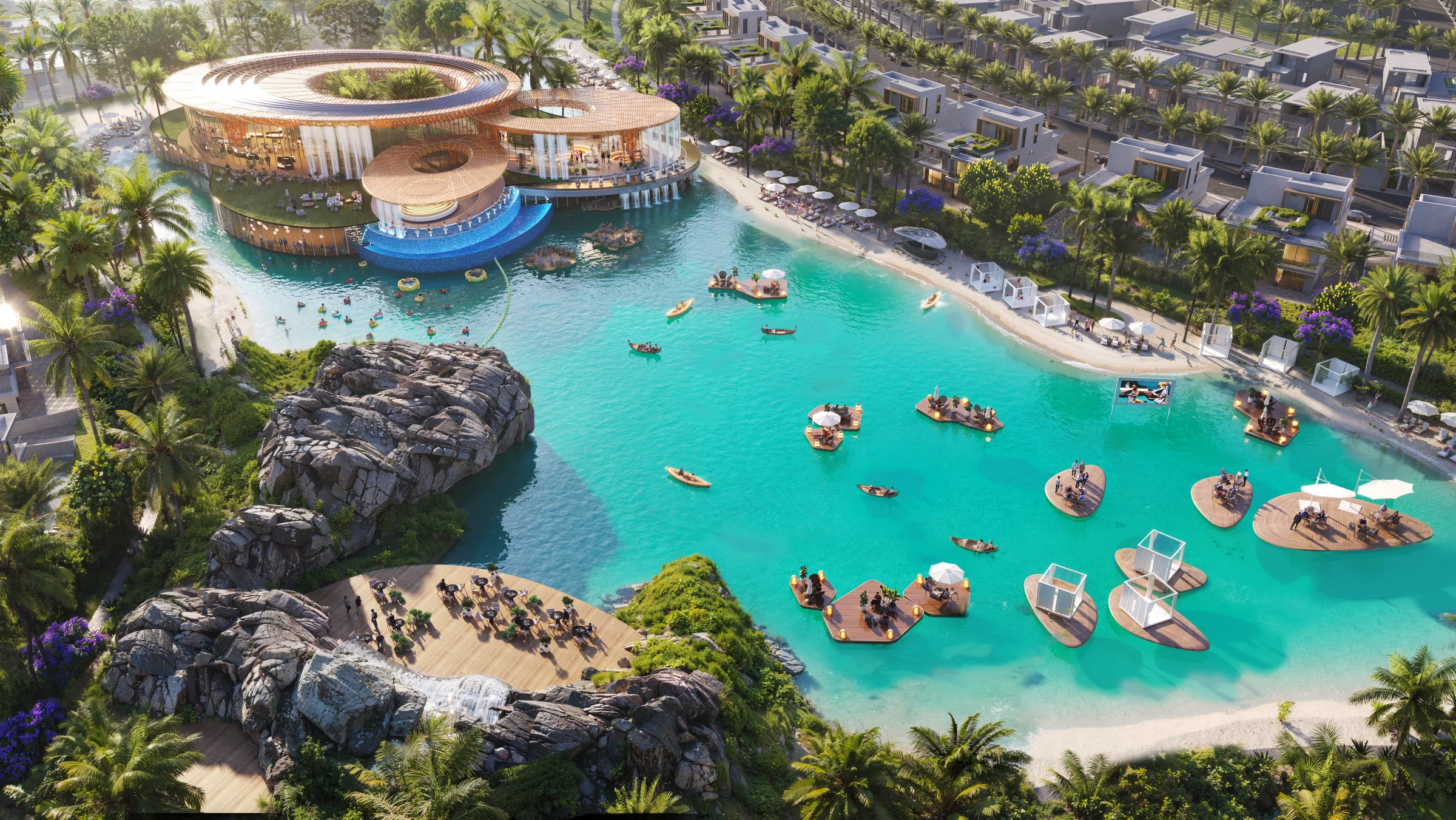 More than 45 planned amenities