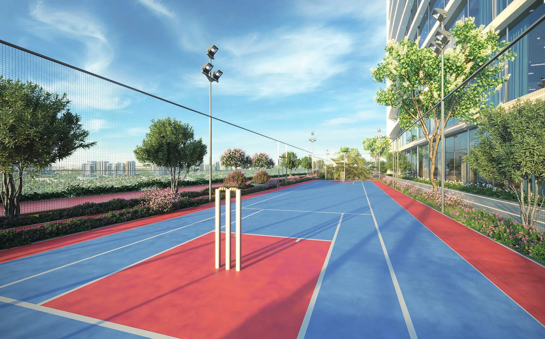 Courts and fitness