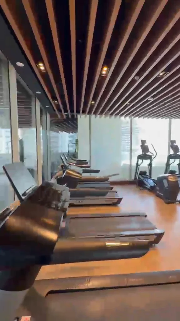 Fully equipped gym