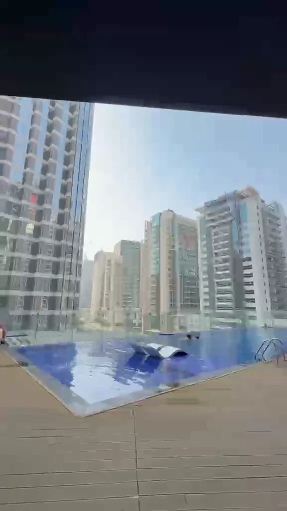 Rooftop pool