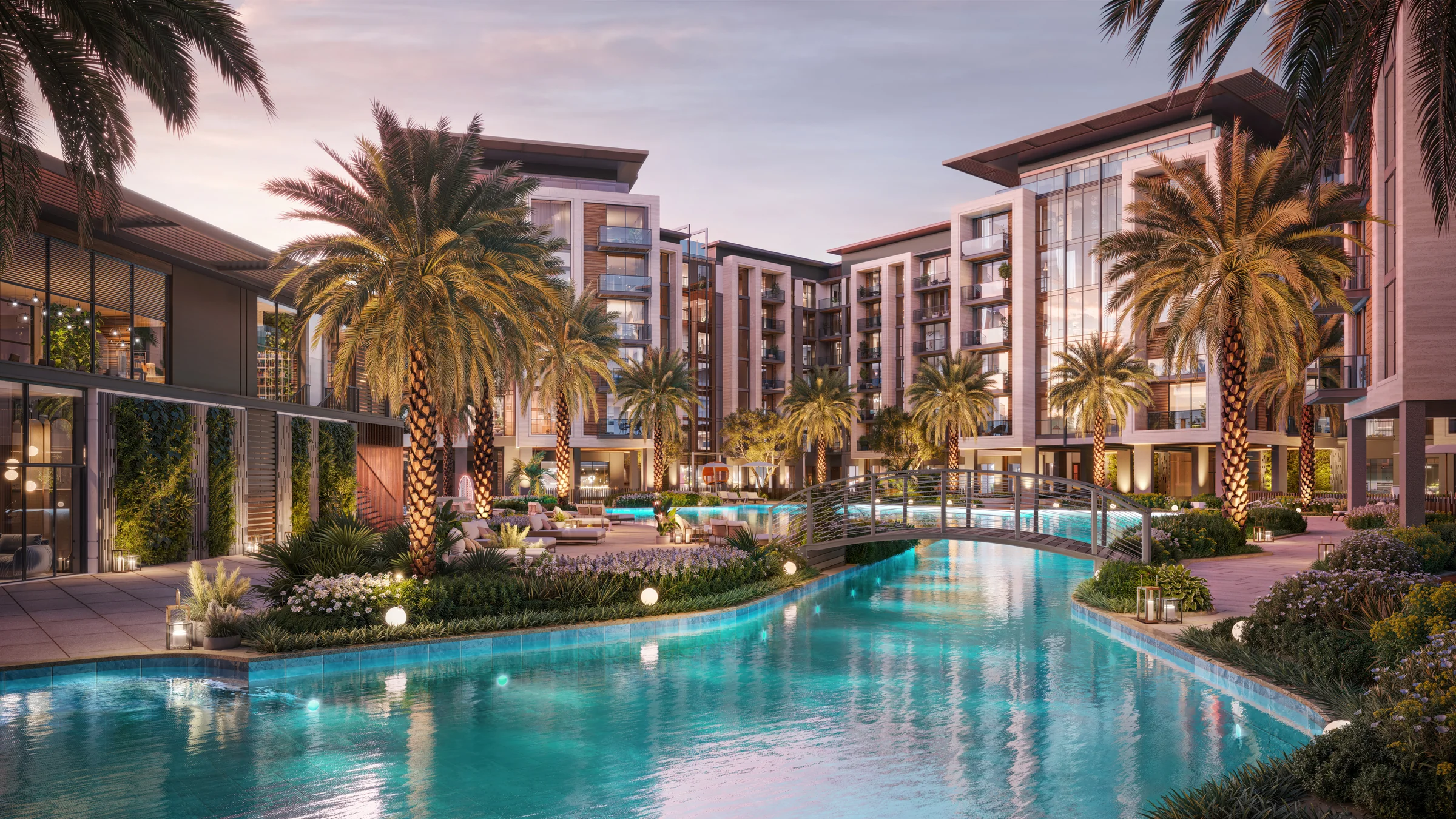 A lazy river through the community