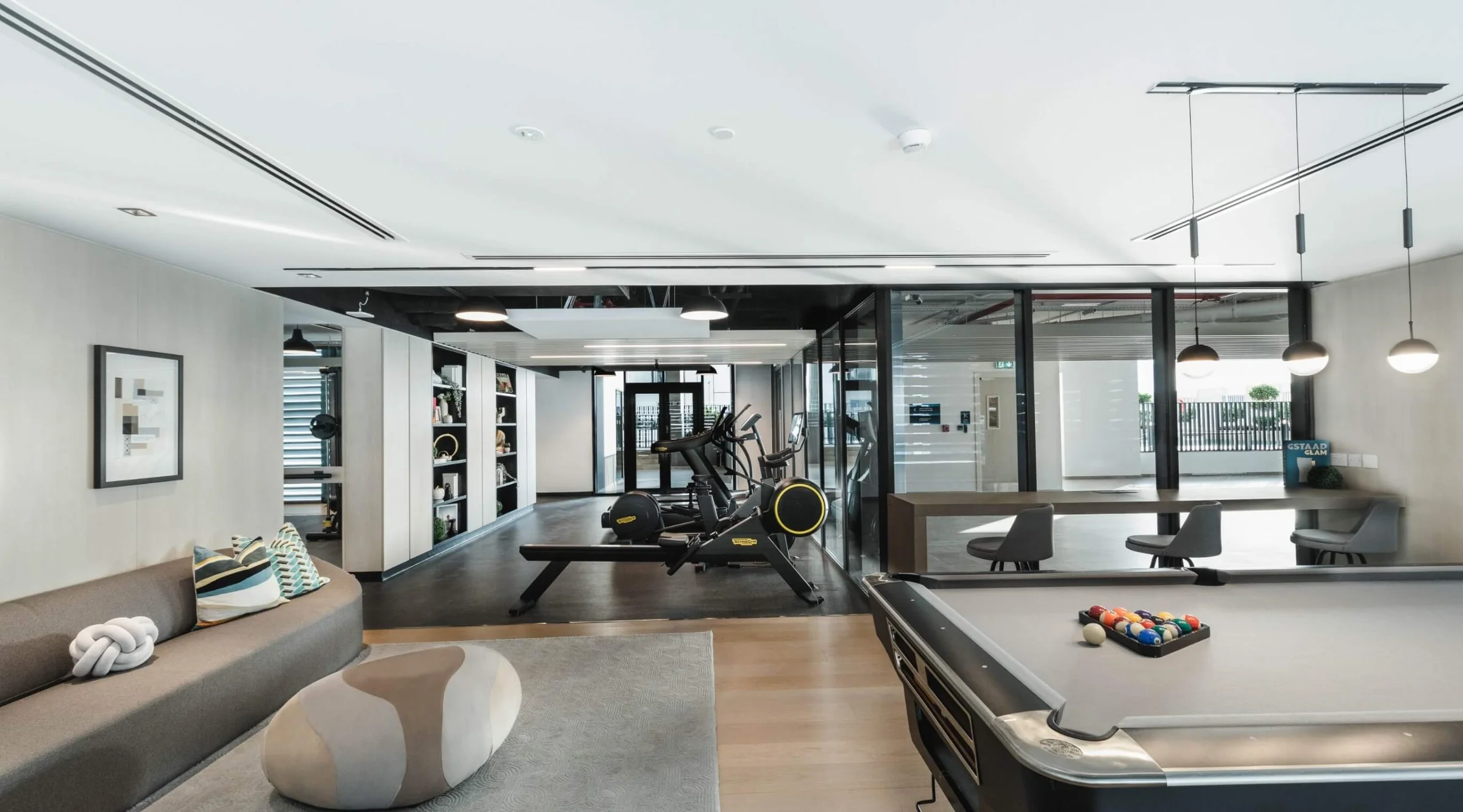 Fitness and games centre
