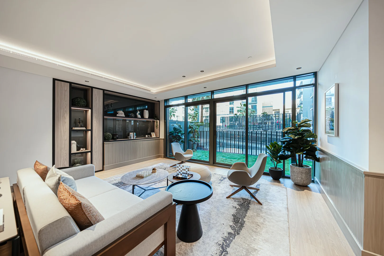 Clubhouse, fitness centre and kids' spaces