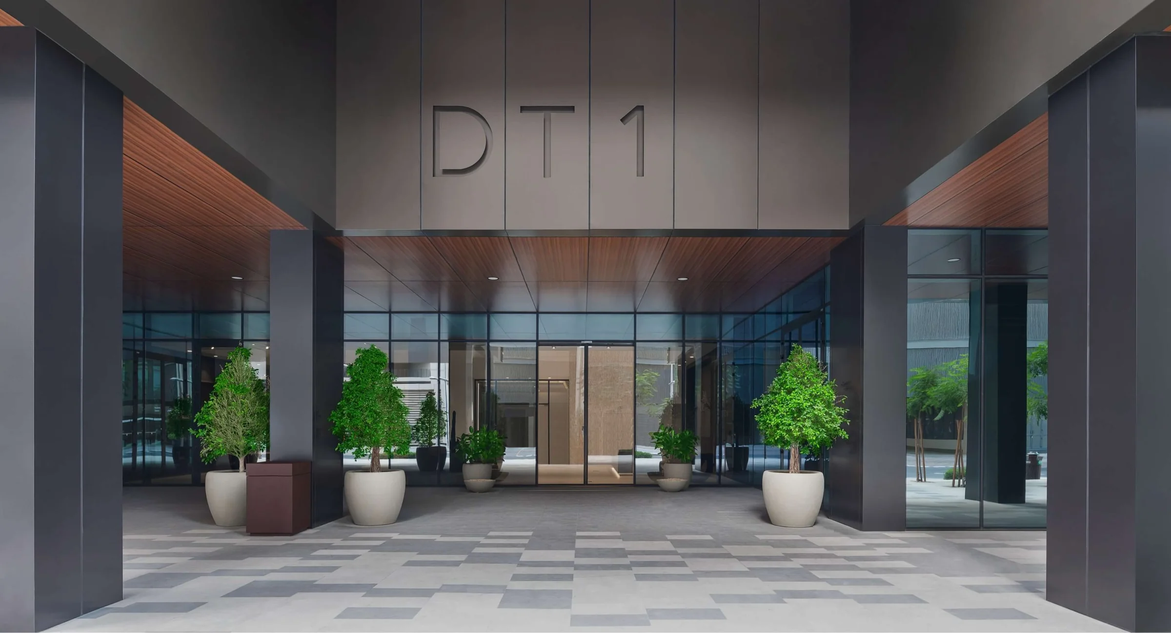 A completed Downtown Dubai address
