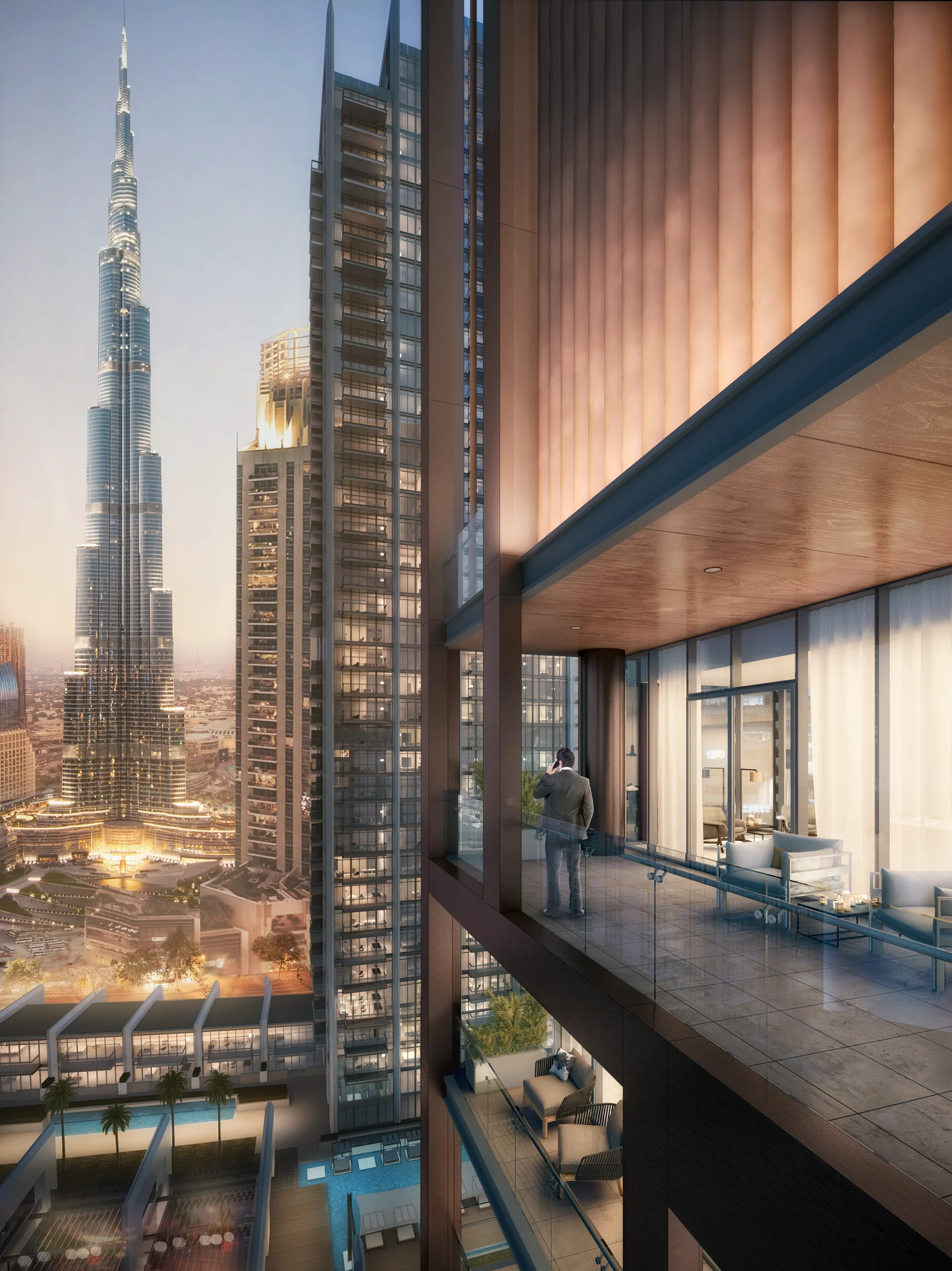 Two minutes from Burj Khalifa and The Dubai Mall
