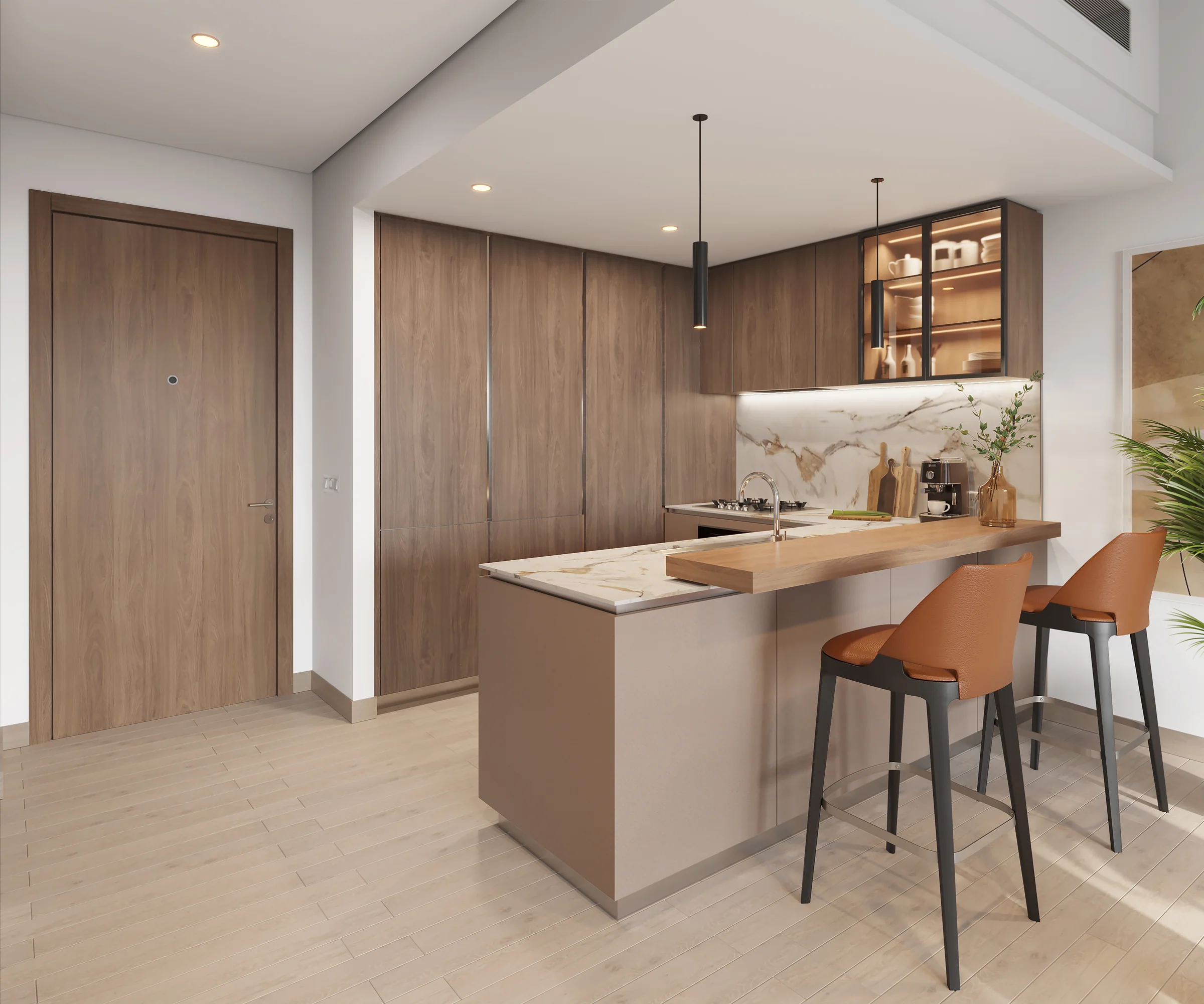 Warm, design-led interiors