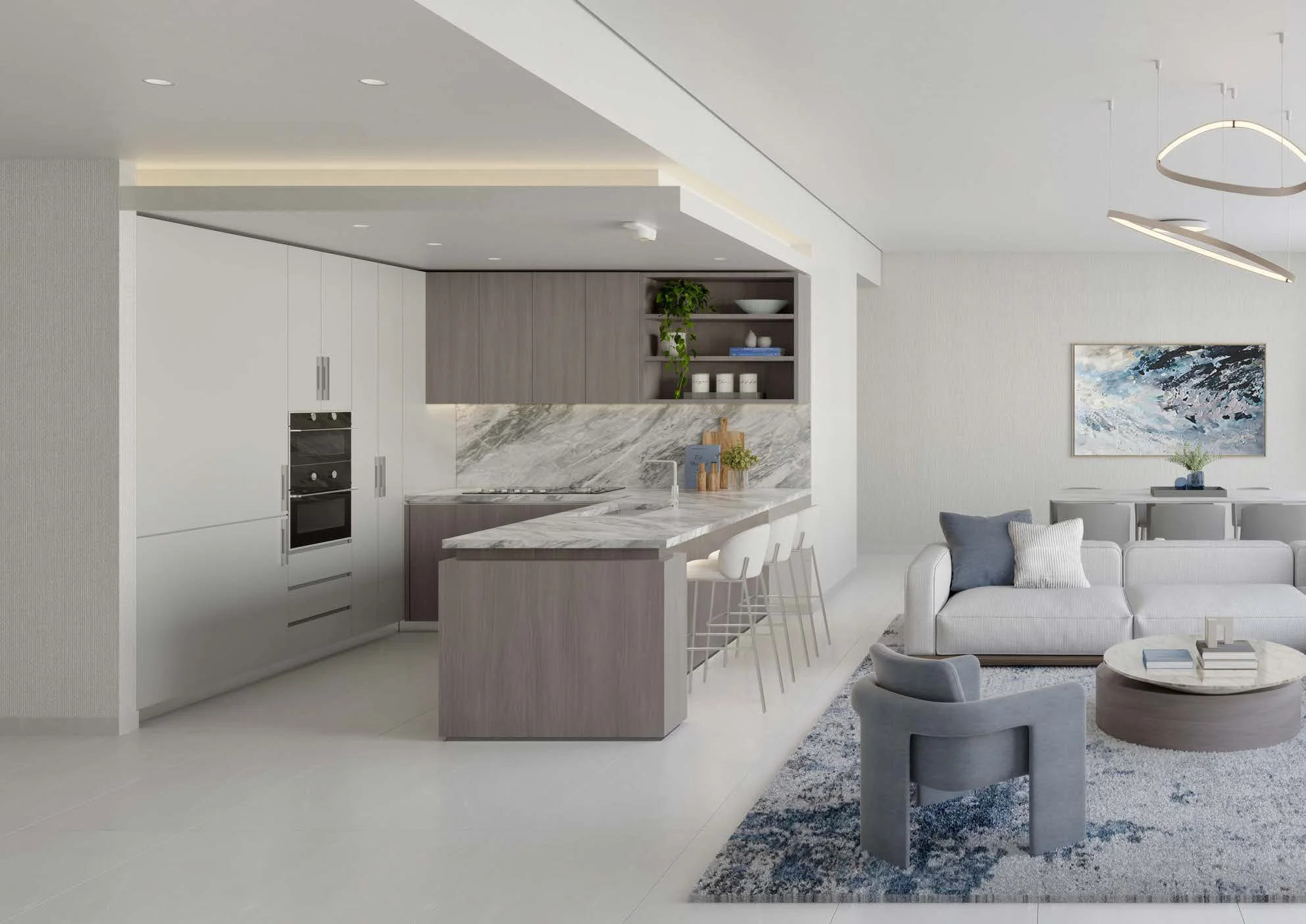 Studios to three bedrooms