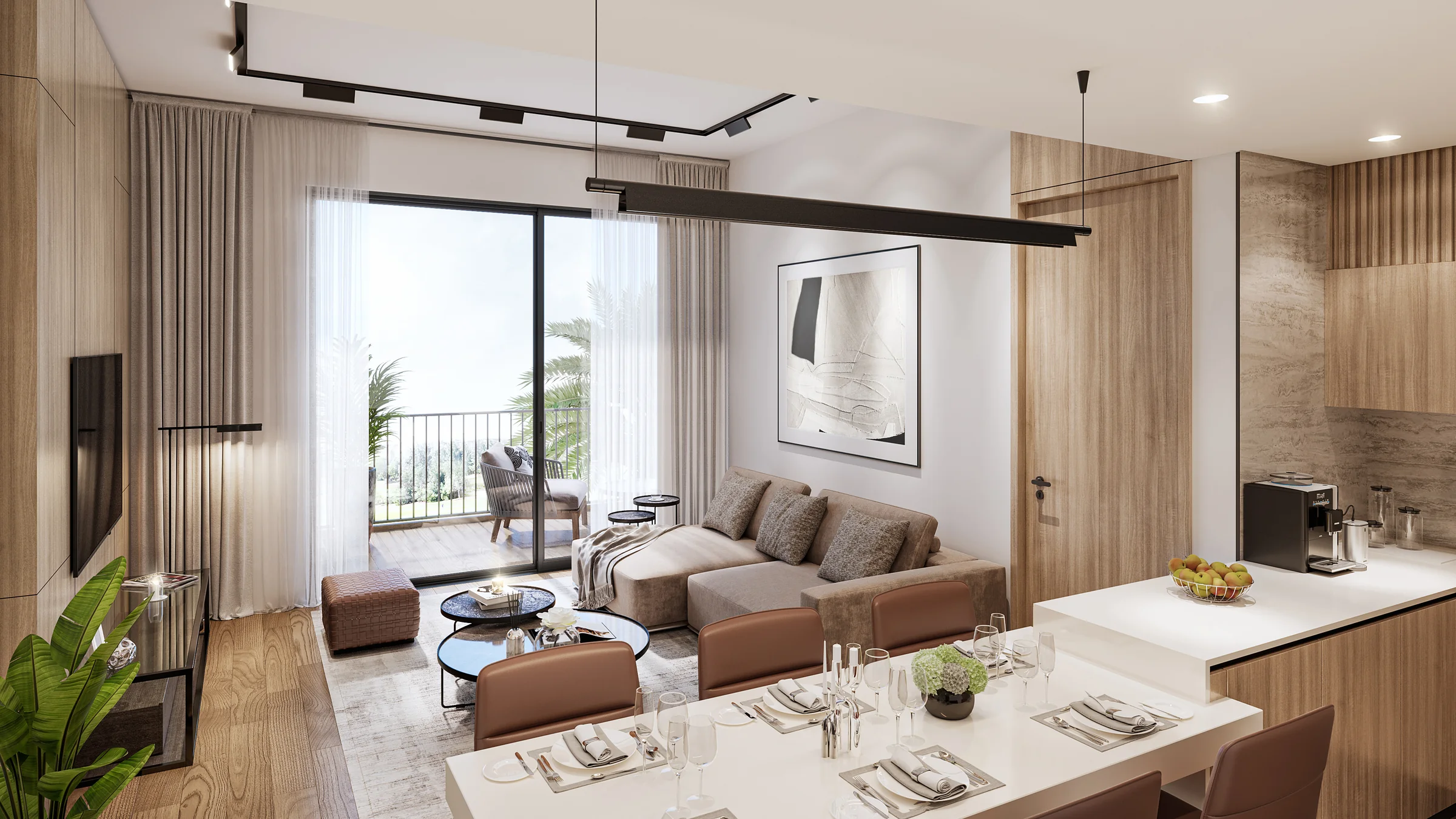 Twenty-five plan types, studio to two bedrooms