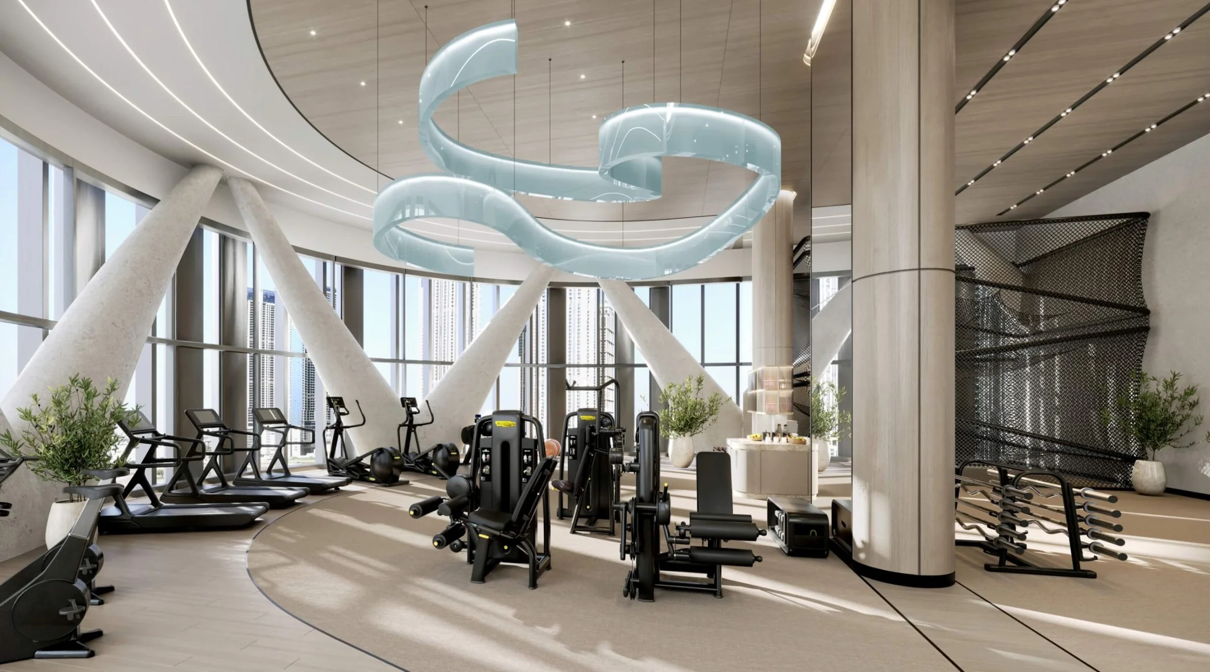 Wellness and family spaces