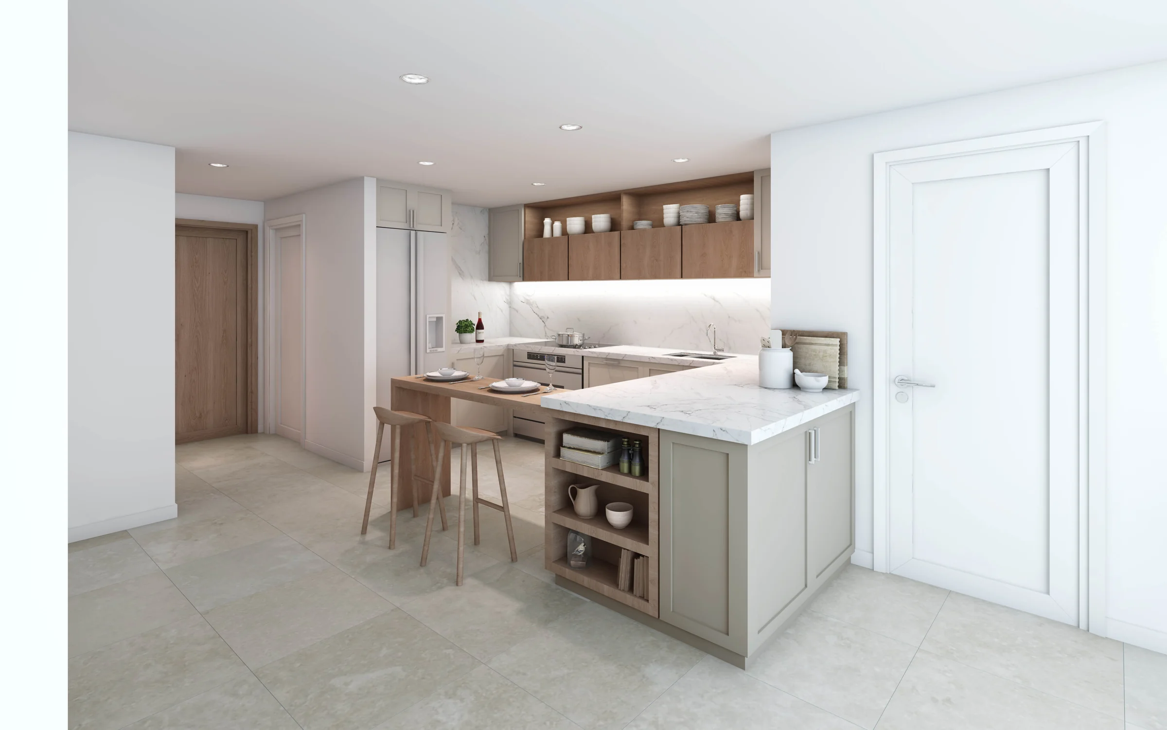 Interiors designed by Ellington