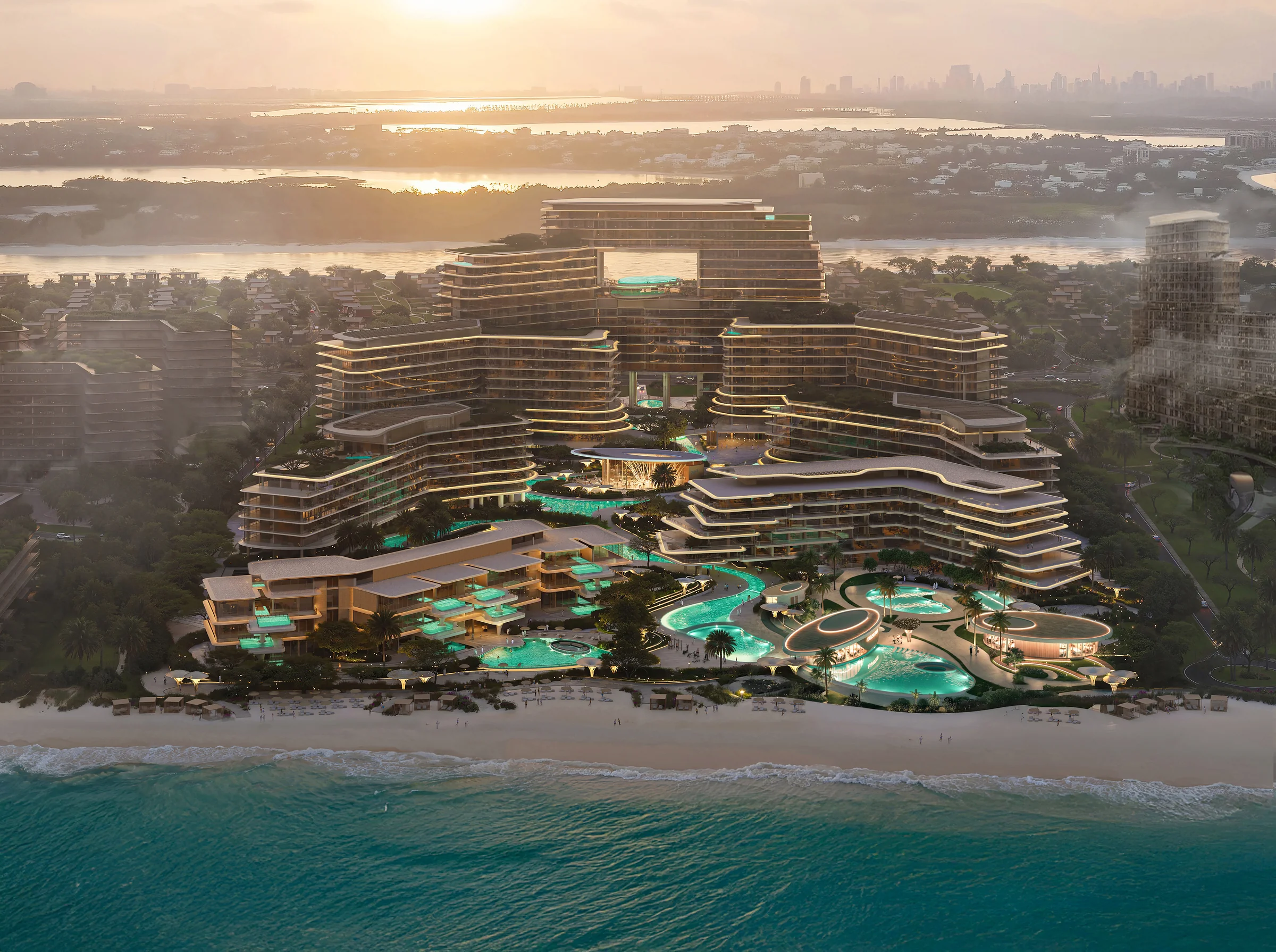 Beachfront on Dubai Islands