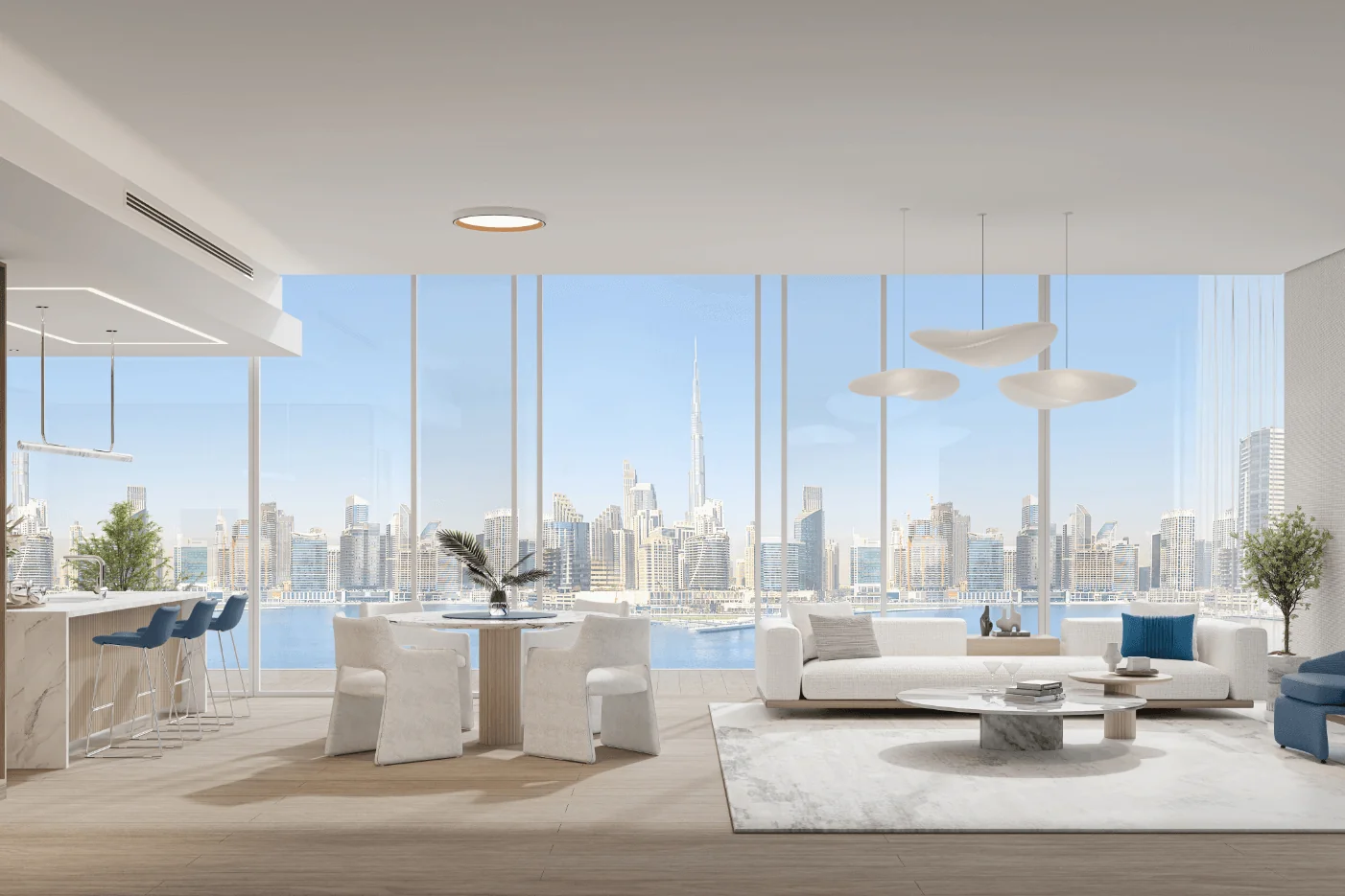 Studios to three bedrooms