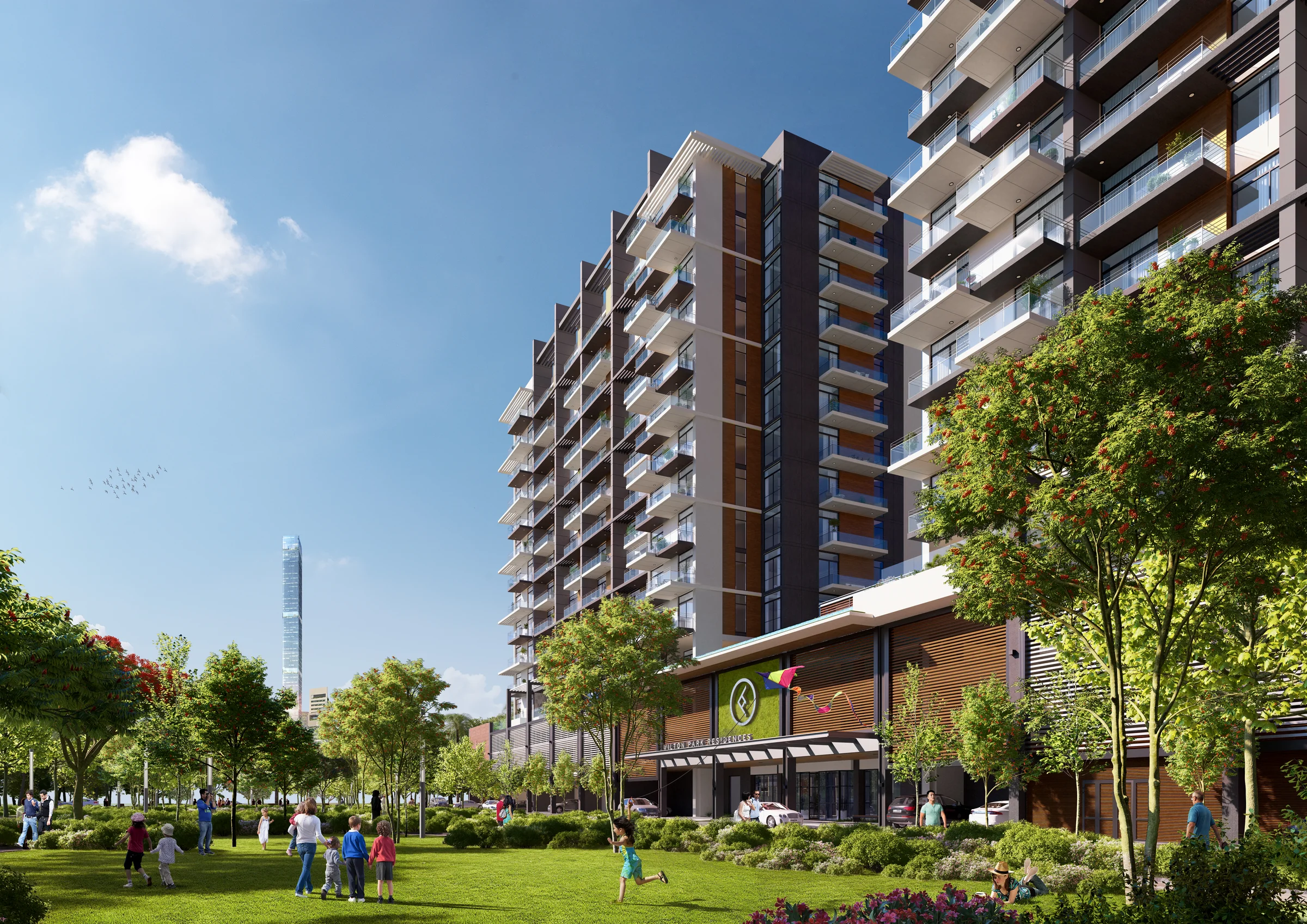 Parkland setting in MBR City