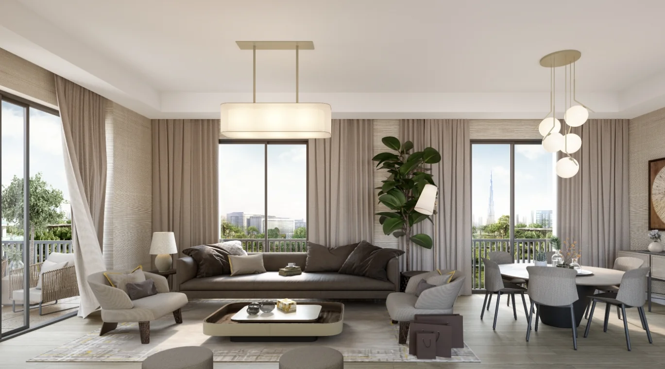 Seven plan types, one- and two-bedroom