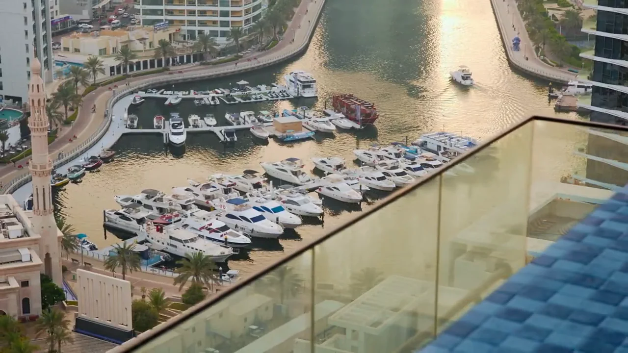 In the heart of Dubai Marina