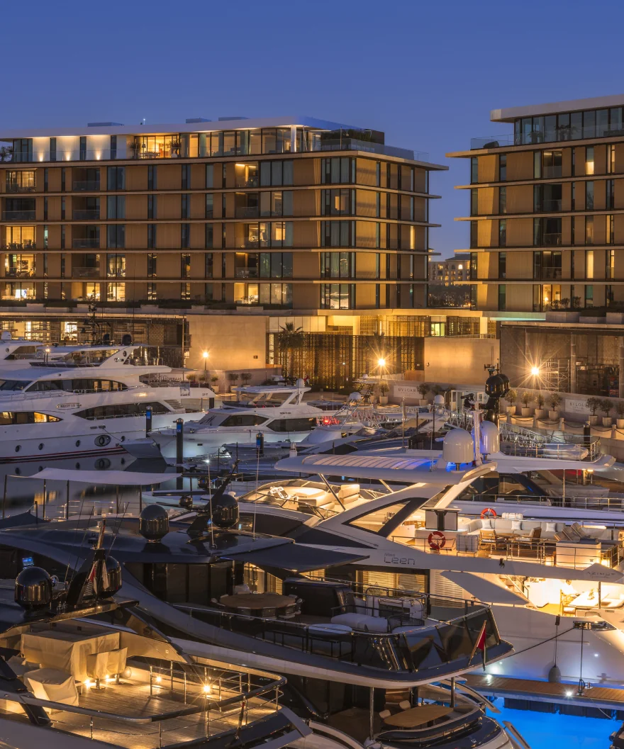 The Bulgari Marina and Yacht Club