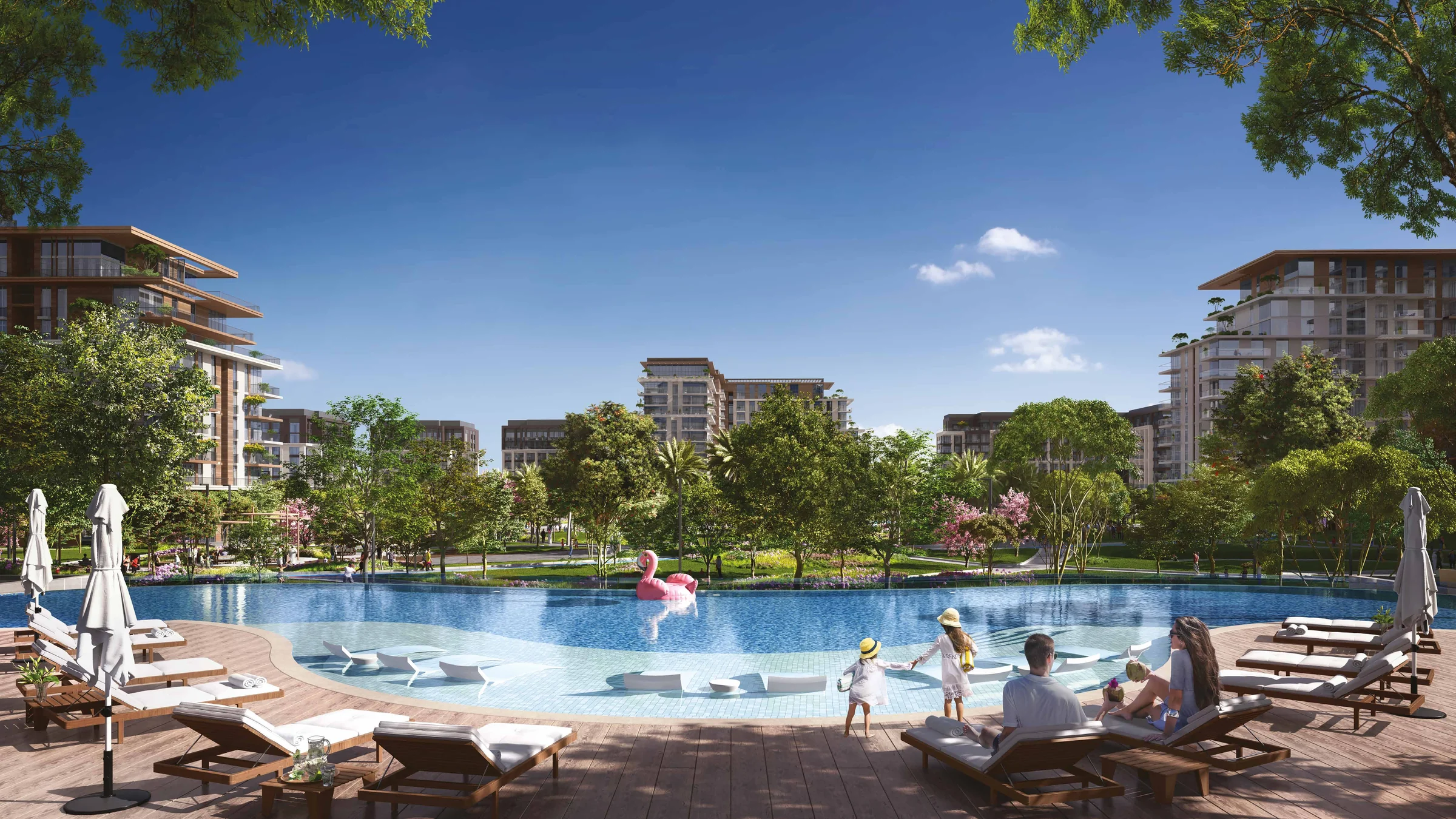 Central Park's active-lifestyle facilities