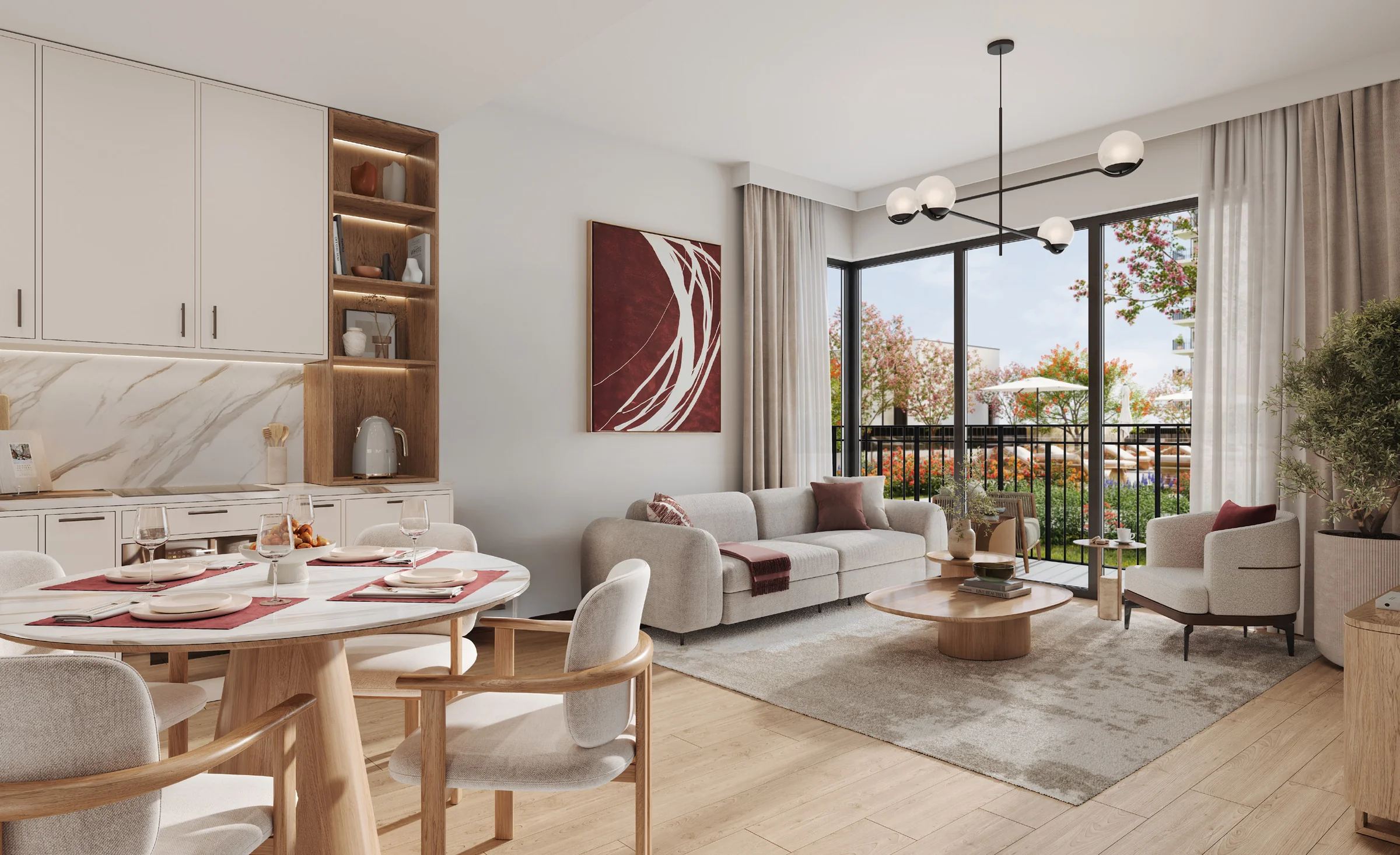 Open-plan, light-filled homes