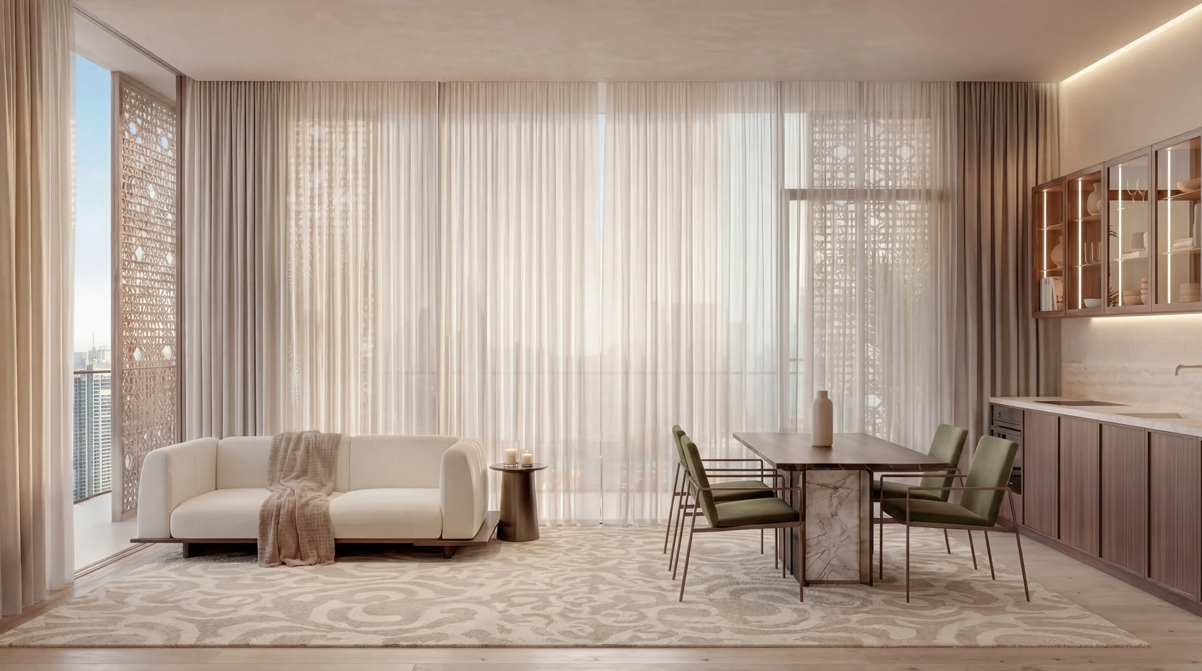 Fully furnished by John Richmond