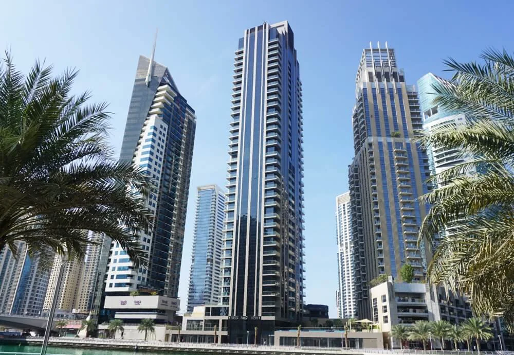 Views of Dubai Marina
