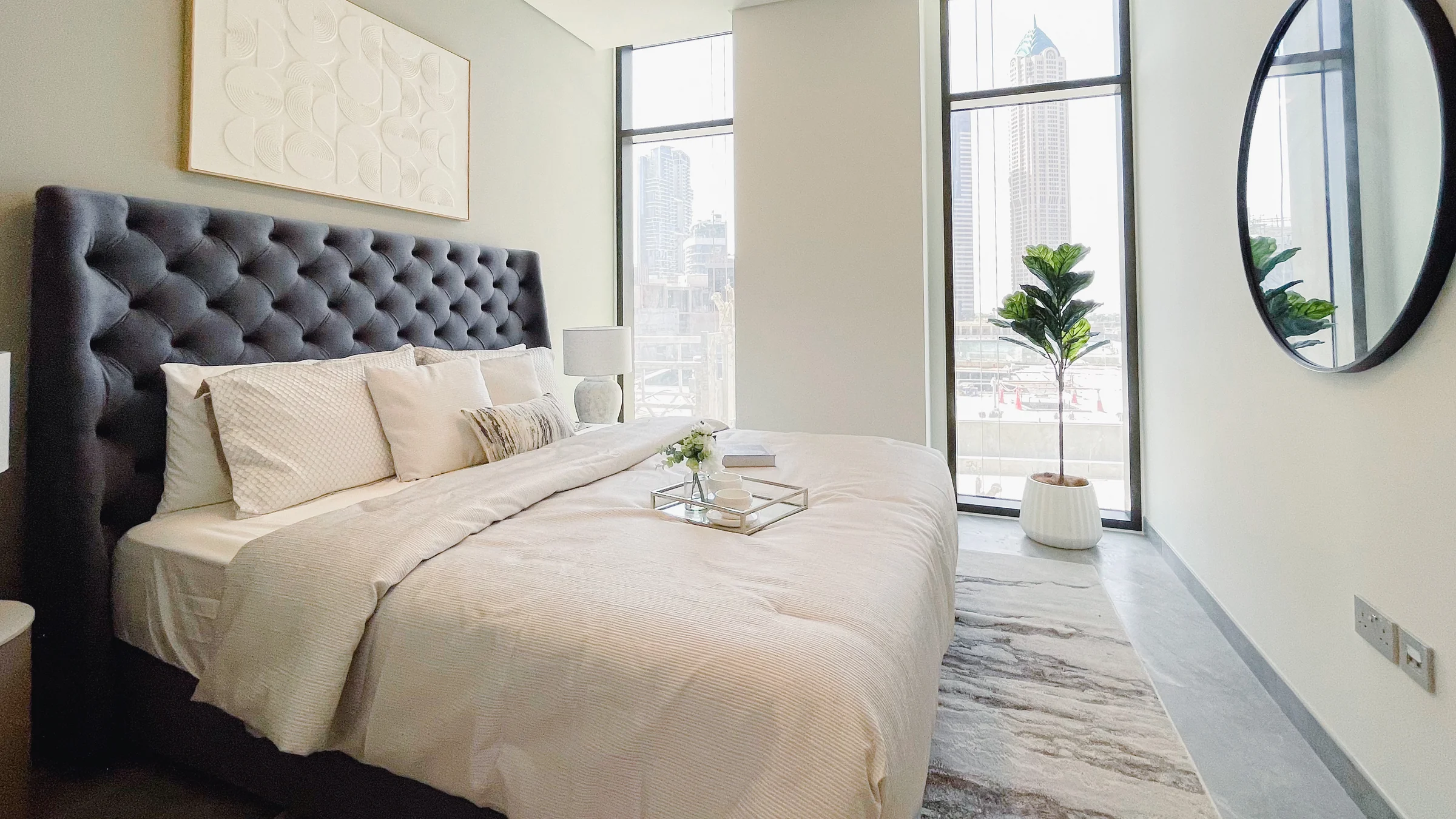 Floor-to-ceiling windows