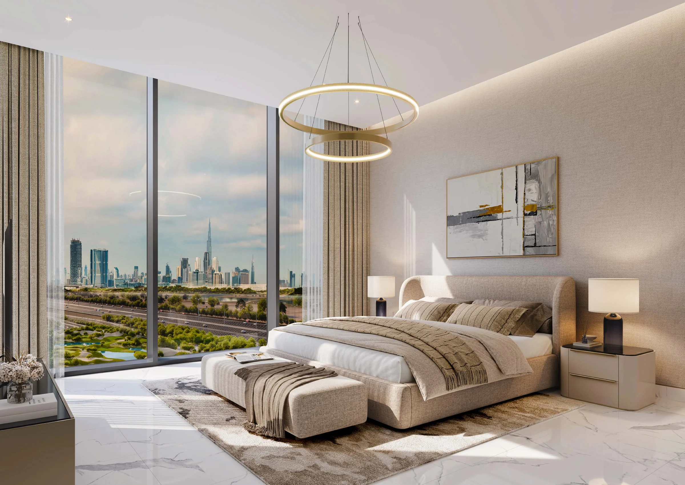 Floor-to-ceiling glass