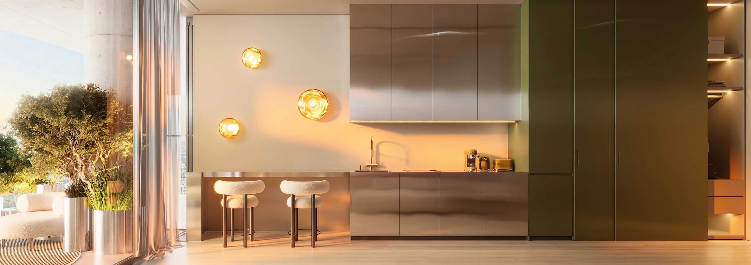 Italian kitchens and wardrobes